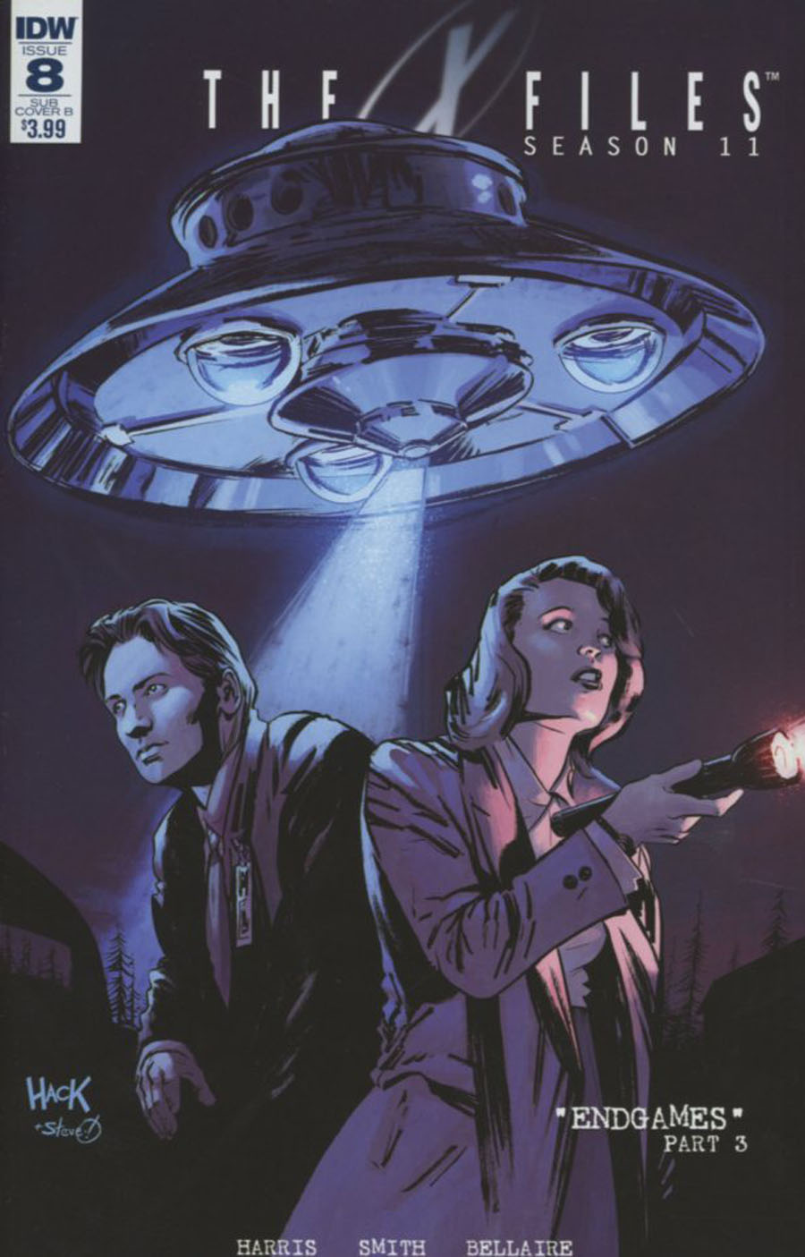 X-Files Season 11 #8 Cover C Variant Robert Hack Subscription Cover