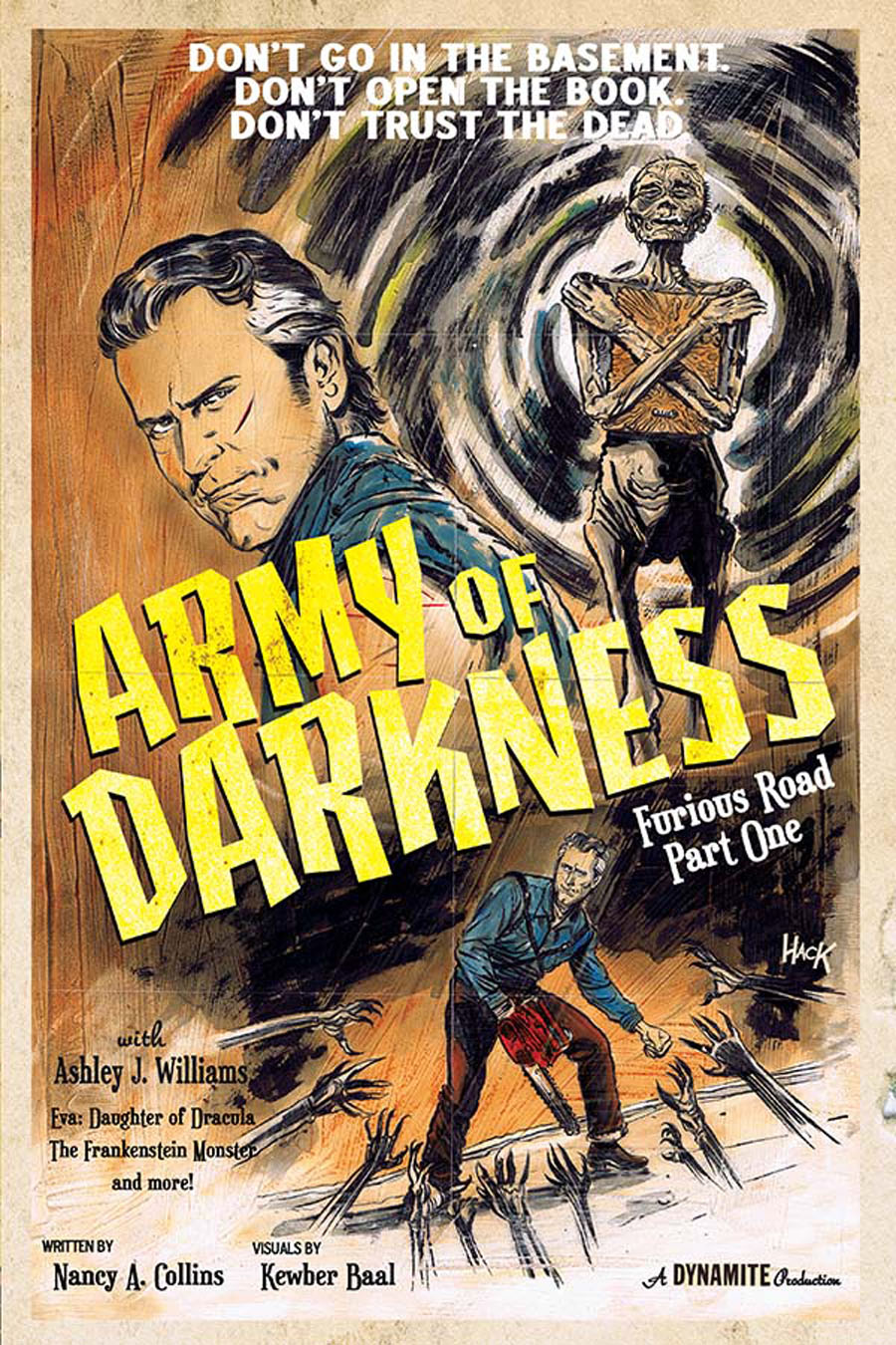 Army Of Darkness Furious Road #1 Cover E Variant Robert Hack Subscription Cover