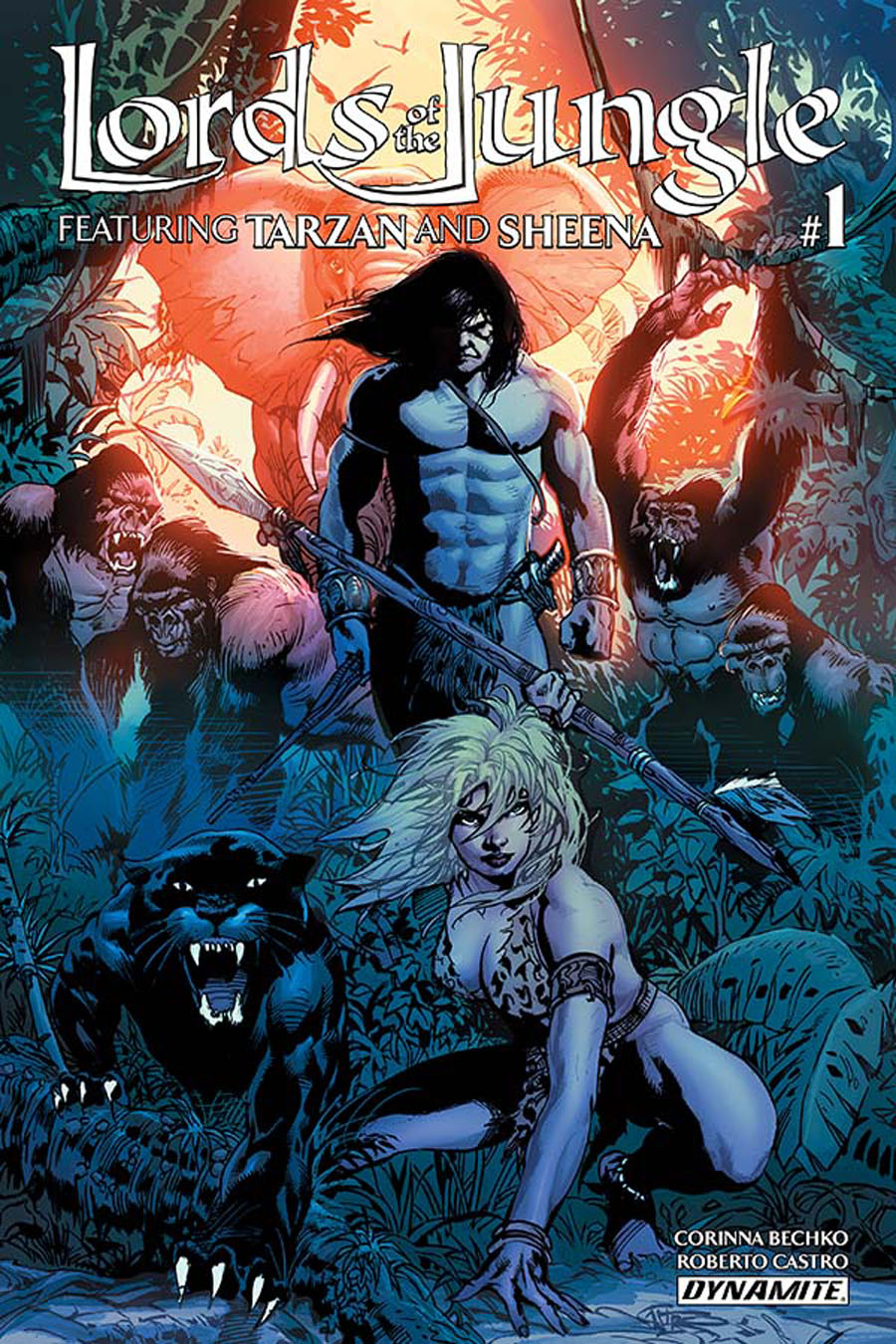 Lords Of The Jungle #1 Cover B Variant Roberto Castro Cover