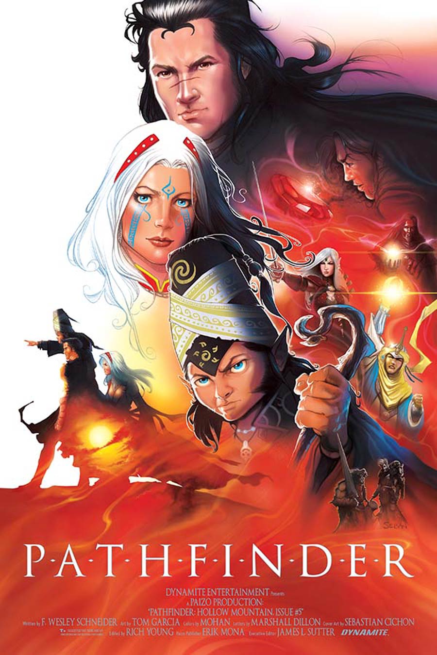 Pathfinder Hollow Mountain #5 Cover D Variant Ultra-Limited Sebastian Cichon Cover