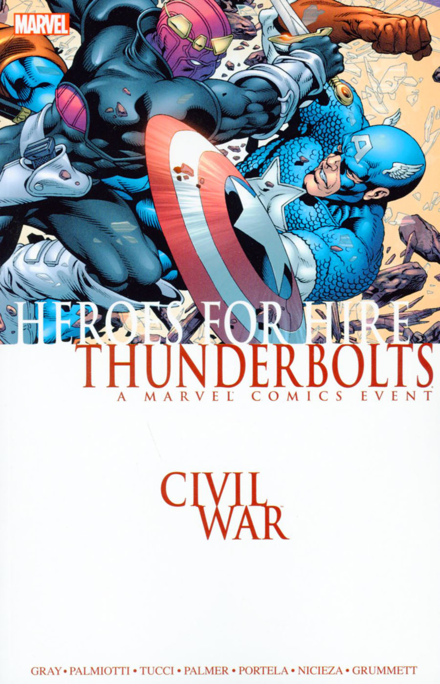 Civil War Heroes For Hire Thundebolts TP