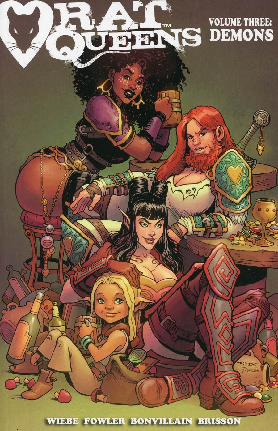 Rat Queens Vol 3 Demons TP