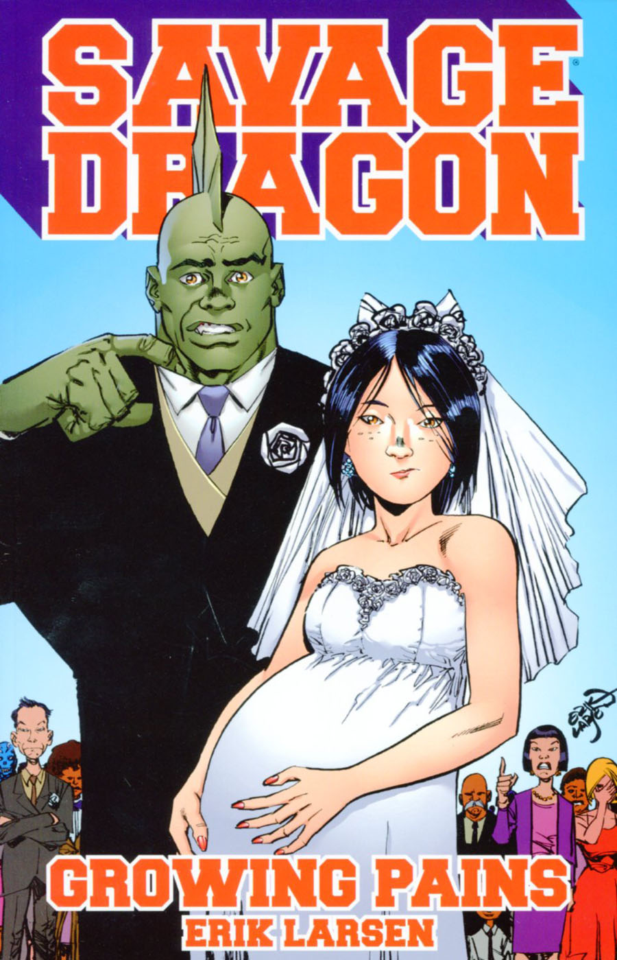 Savage Dragon Growing Pains TP