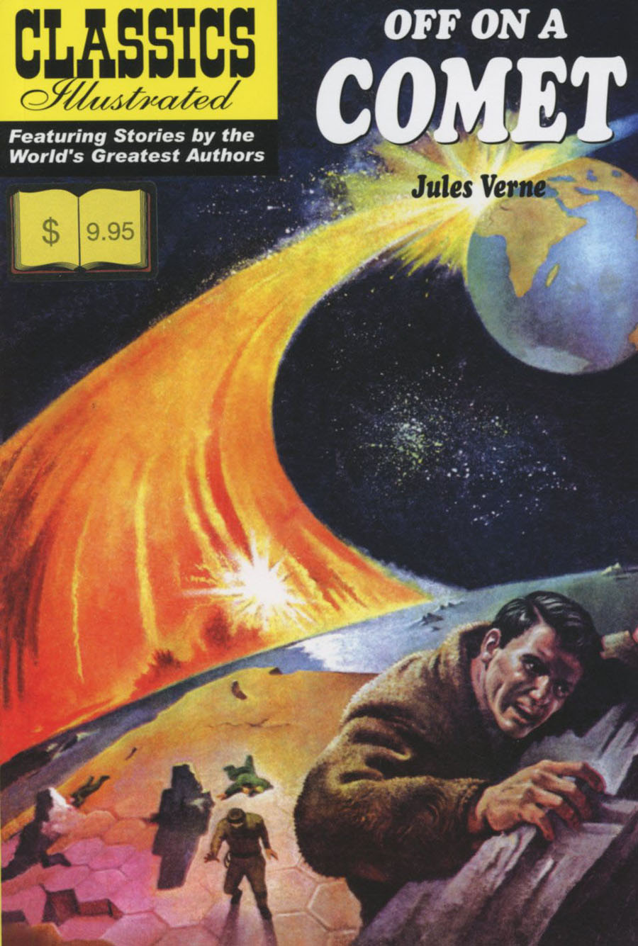 Classics Illustrated Off On A Comet TP