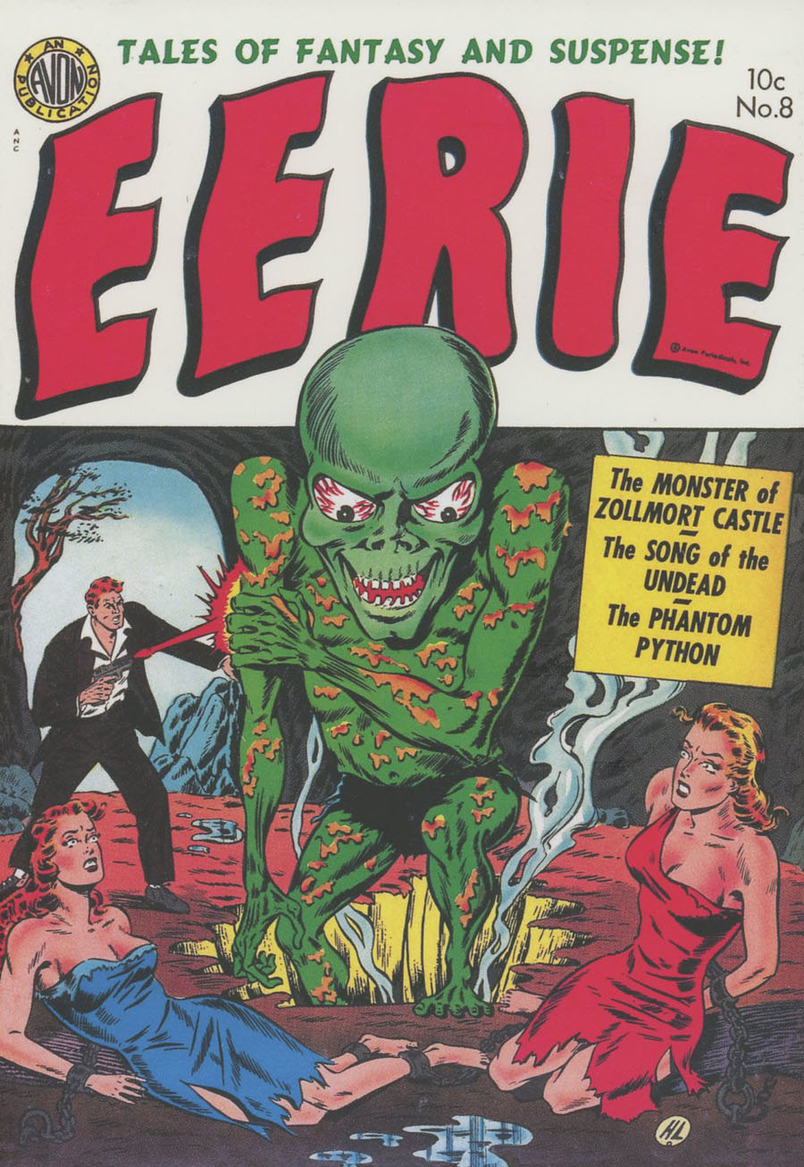 Pre-Code Classics Eerie Vol 2 HC Slipcase Edition