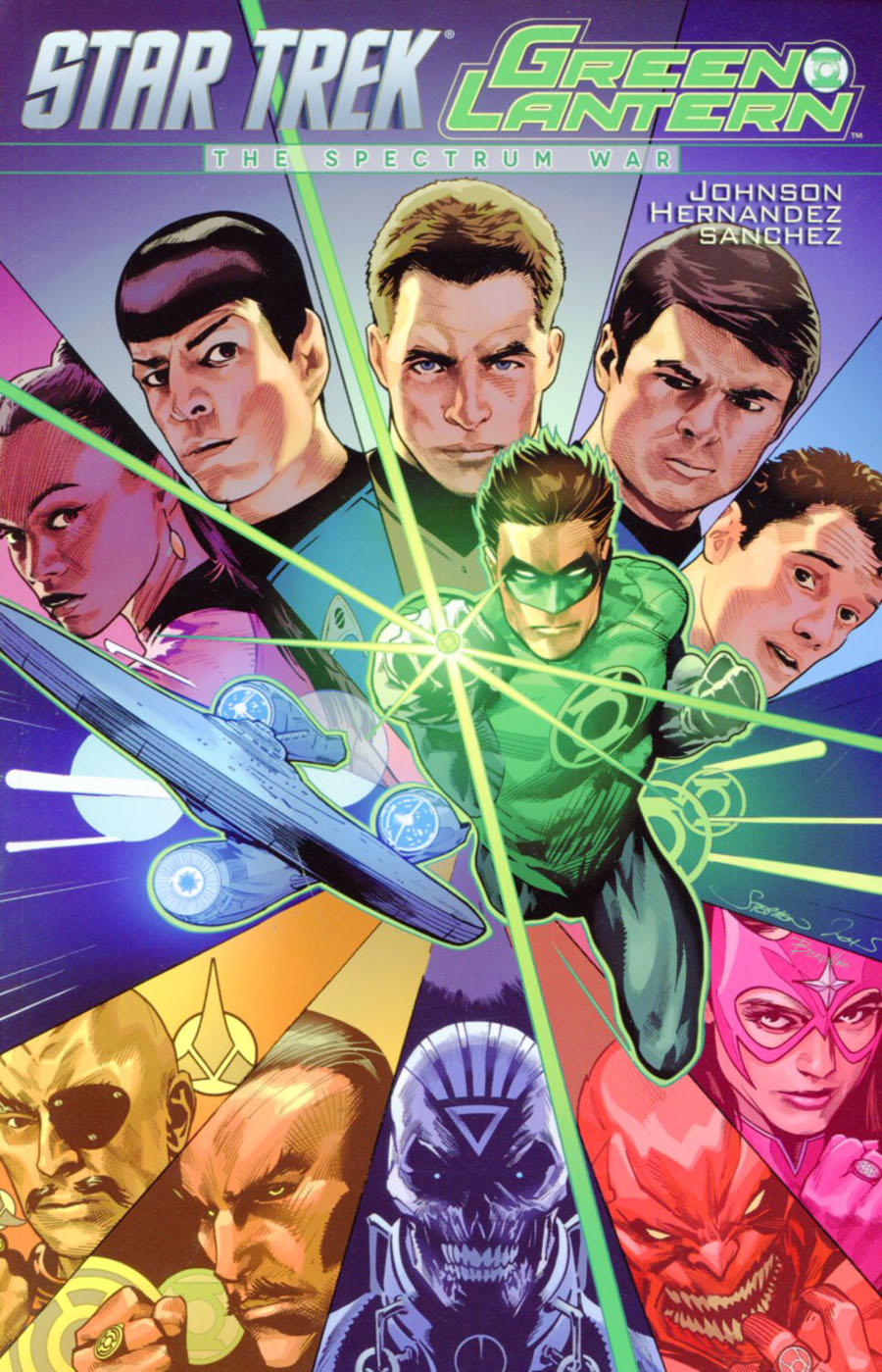 Star Trek Green Lantern Spectrum War TP