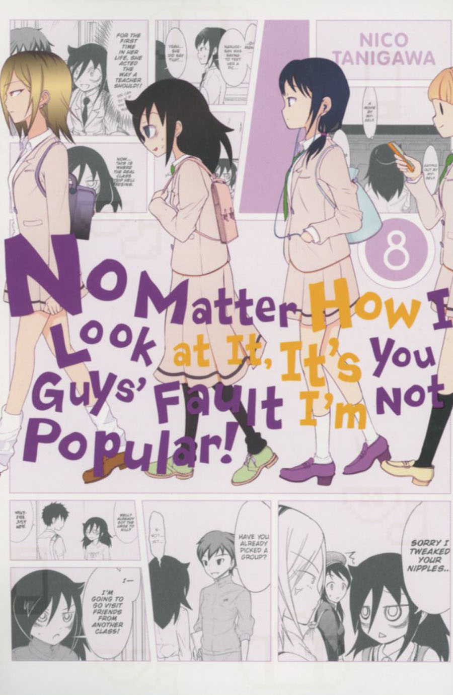 No Matter How I Look At It Its You Guys Fault Im Not Popular Vol 8 GN