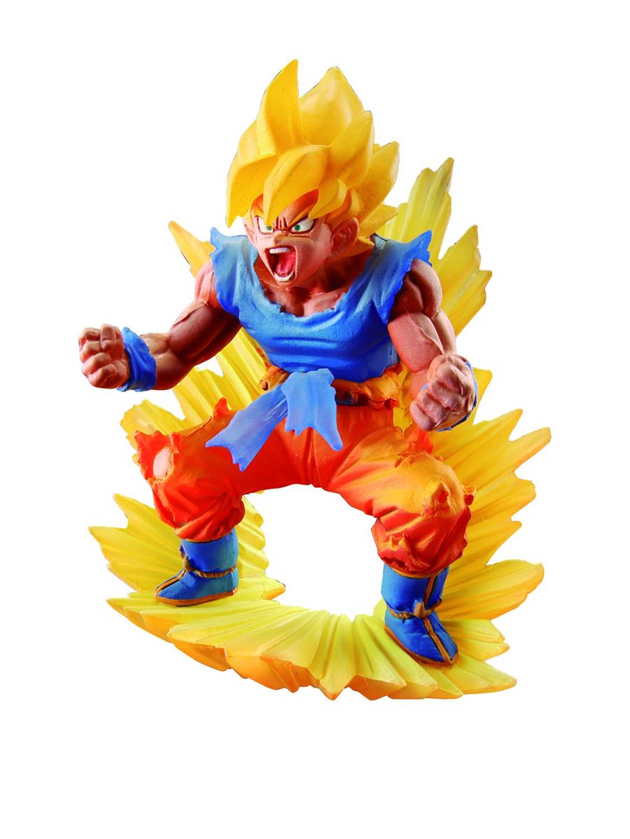 Dragon Ball Dra Cap Memorial 02 Super Saiyan Son Goku PVC Figure