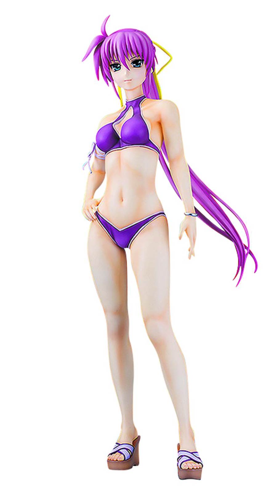Magical Lyrical Girl Nanoha The Movie Signum Swimsuit PVC Figure