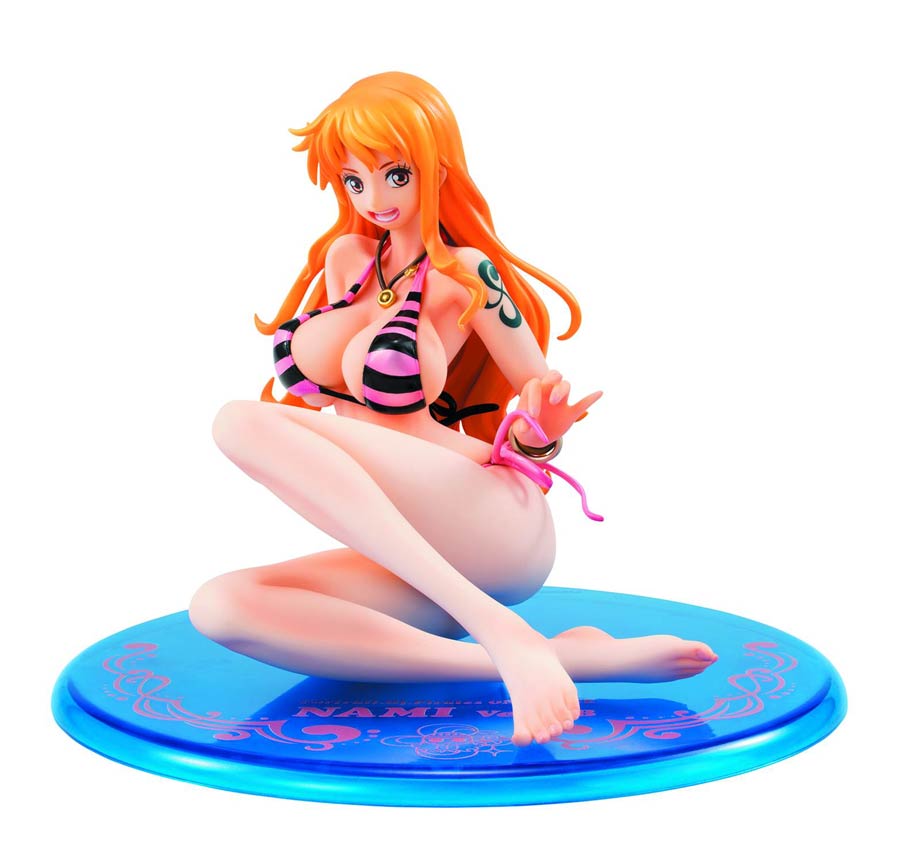 One Piece POP Nami Limited Edition Pink EX Model PVC Figure