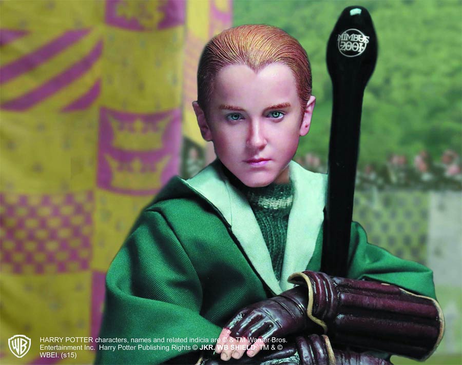 Harry Potter And The Chamber Of Secrets Draco Malfoy Quidditch 1/6 Scale Action Figure