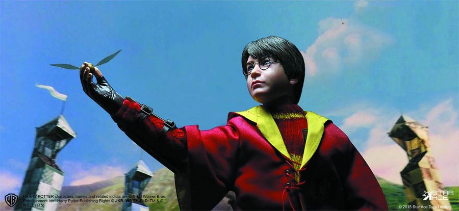 Harry Potter And The Chamber Of Secrets Harry Potter Quidditch 1/6 Scale Figure
