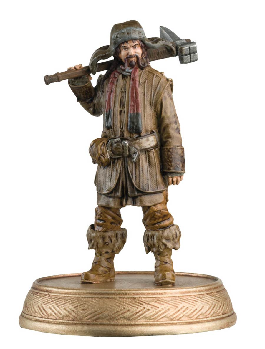 Hobbit Motion Picture Trilogy Figurine Collection Magazine #13 Bofur At Rivendell