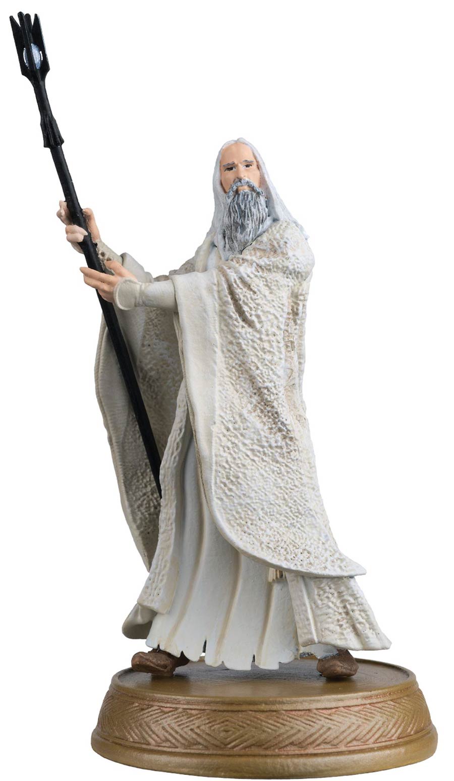 Hobbit Motion Picture Trilogy Figurine Collection Magazine #14 Saruman At Rivendell