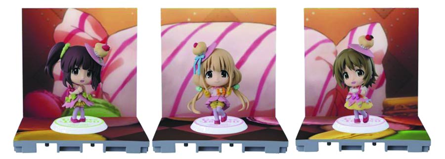 Idolmaster Cinderella Girls Chibi-Kyun-Chara Happy Figure Assortment Case
