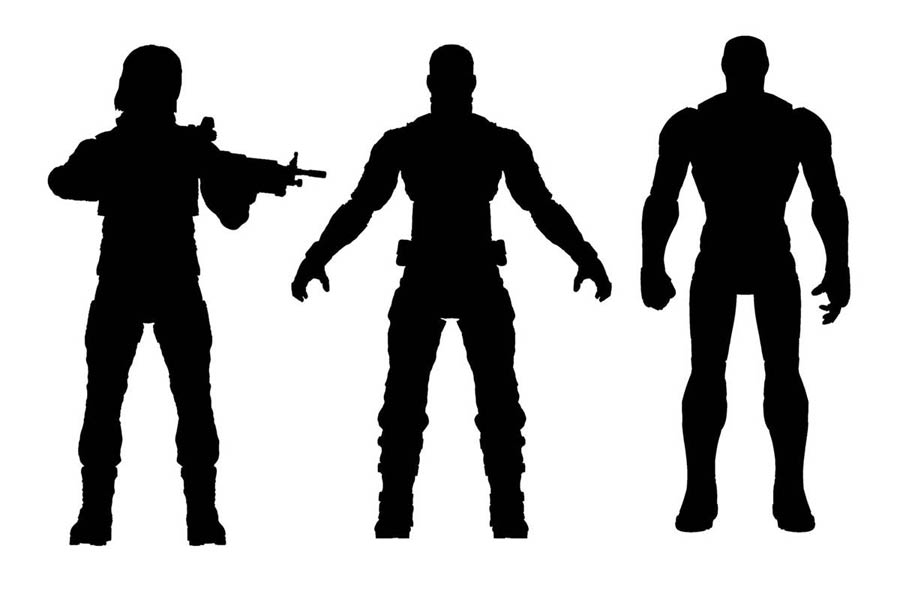 Marvel Select Captain America Civil War Movie Captain America Action Figure