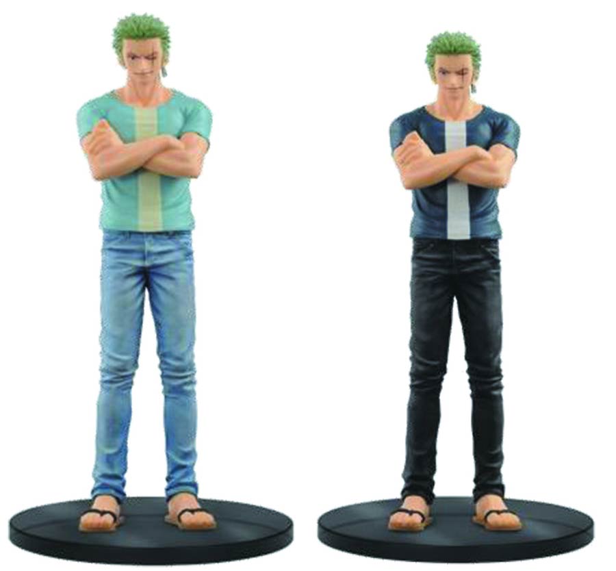 One Piece Master Stars Piece Jeans Roronoa Zoro Figure Assortment Case