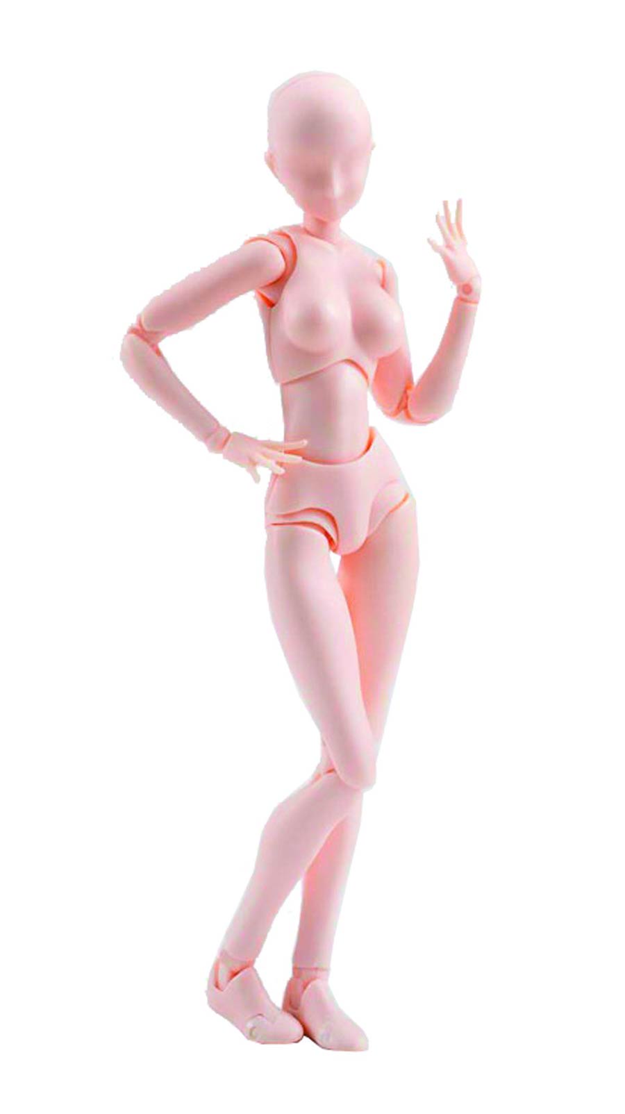 S.H.Figuarts Body Chan (Woman) Regular Set (Pale Orange Color Ver.) Action Figure