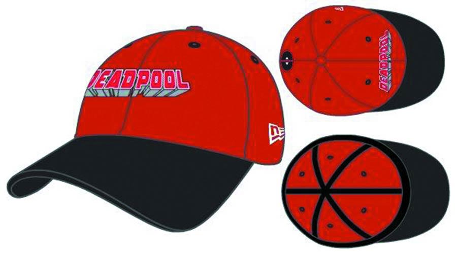 Marvel Deadpool Previews Exclusive 3930 Flex Fit Cap