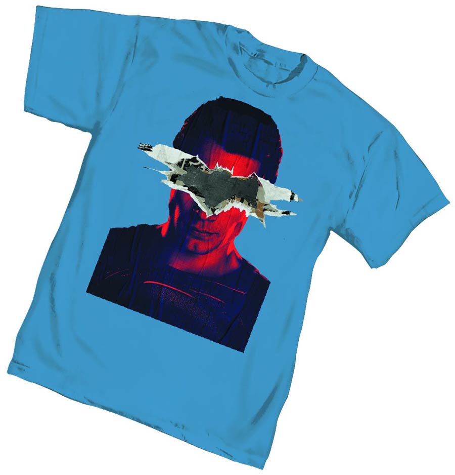 Batman v Superman Dawn Of Justice Superman Torn T-Shirt Large