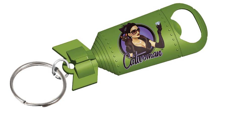 DC Bombshells Keychain Bottle Opener 24-Piece Bag - Catwoman