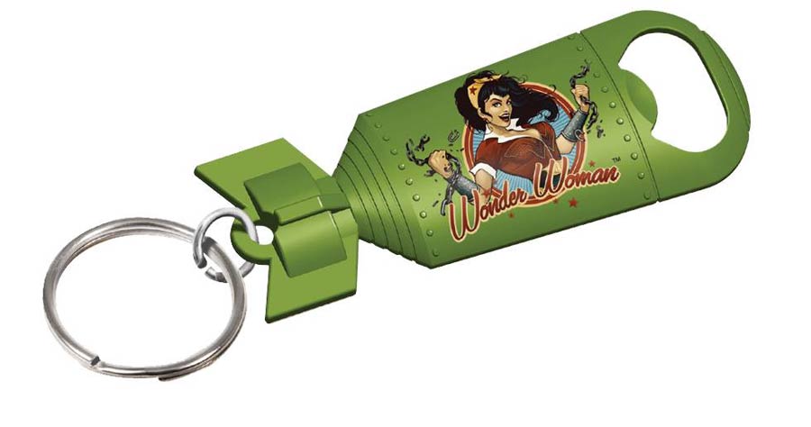 DC Bombshells Keychain Bottle Opener 24-Piece Bag - Wonder Woman