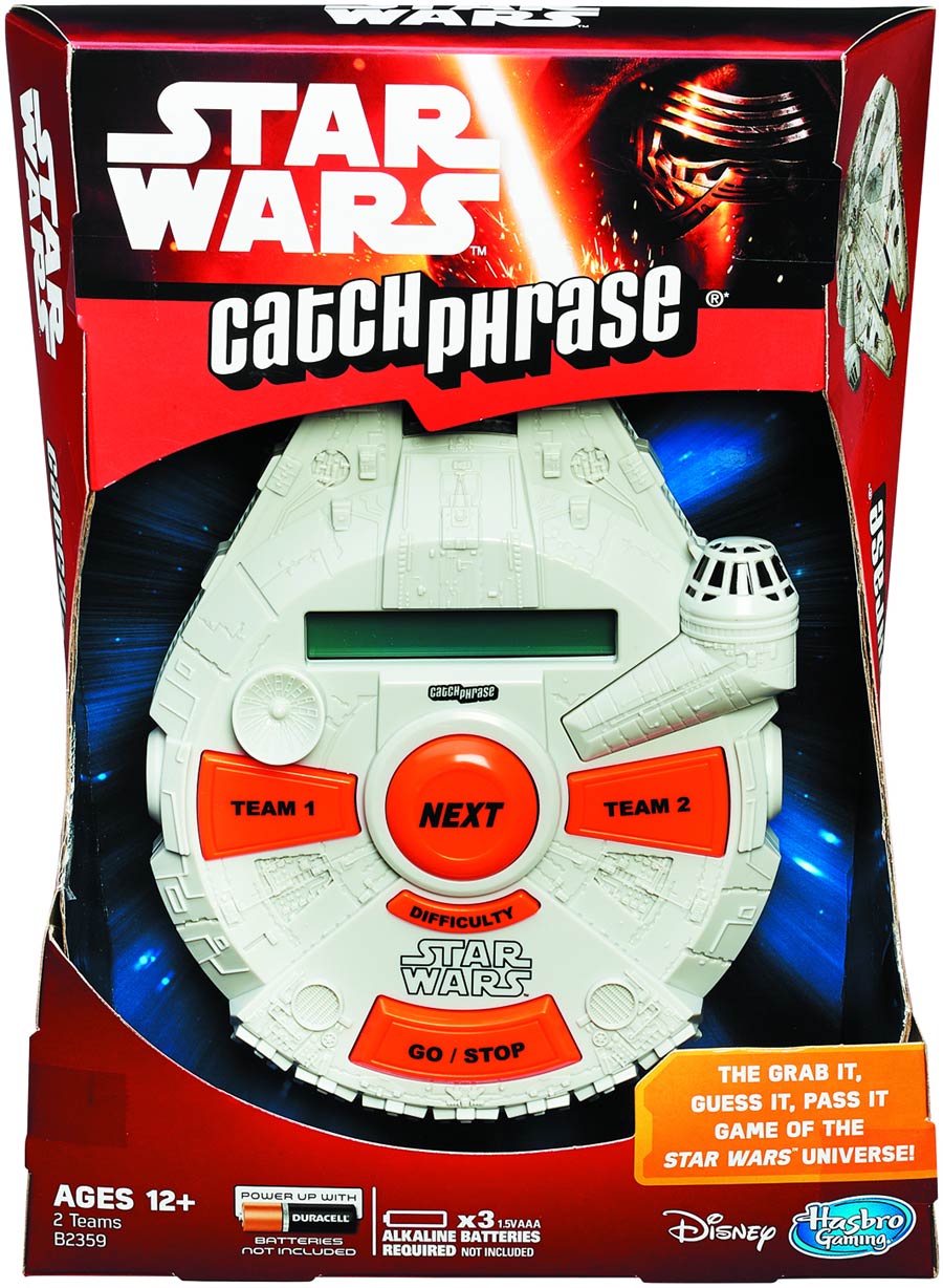 Catch Phrase Game Star Wars Episode VII The Force Awakens Edition Case