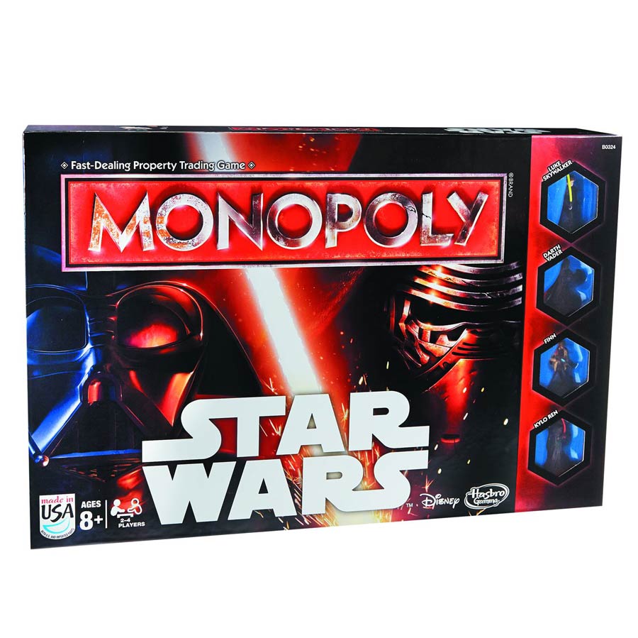 Monopoly Star Wars Episode VII The Force Awakens Edition Case