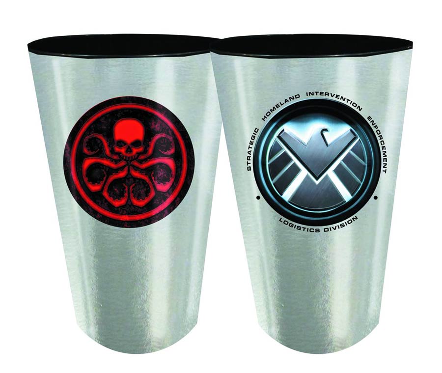 Marvel Hydra & S.H.I.E.L.D. Foil Cup 2-Pack