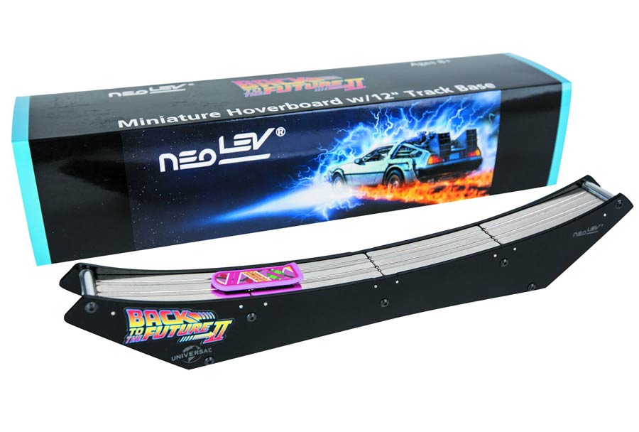 Back To The Future Miniature Hoverboard Desk Toy With 12-Inch Base