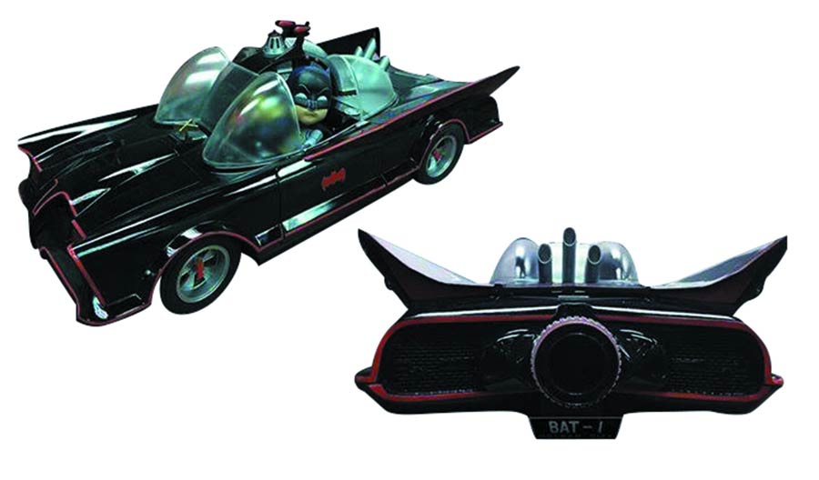 Hybrid Metal Vehicle #001 Batman Classic TV Series Batmobile With Batman Die-Cast Figure