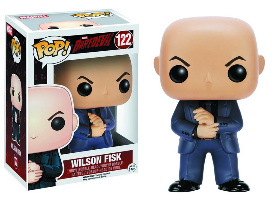 POP Marvel 122 Daredevil Wilson Fisk Vigilante Vinyl Figure
