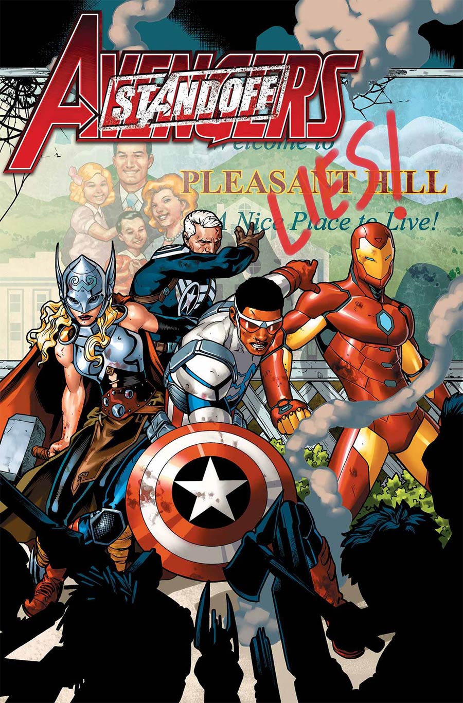 Avengers Standoff Assault On Pleasant Hill Alpha Jesus Saiz Poster