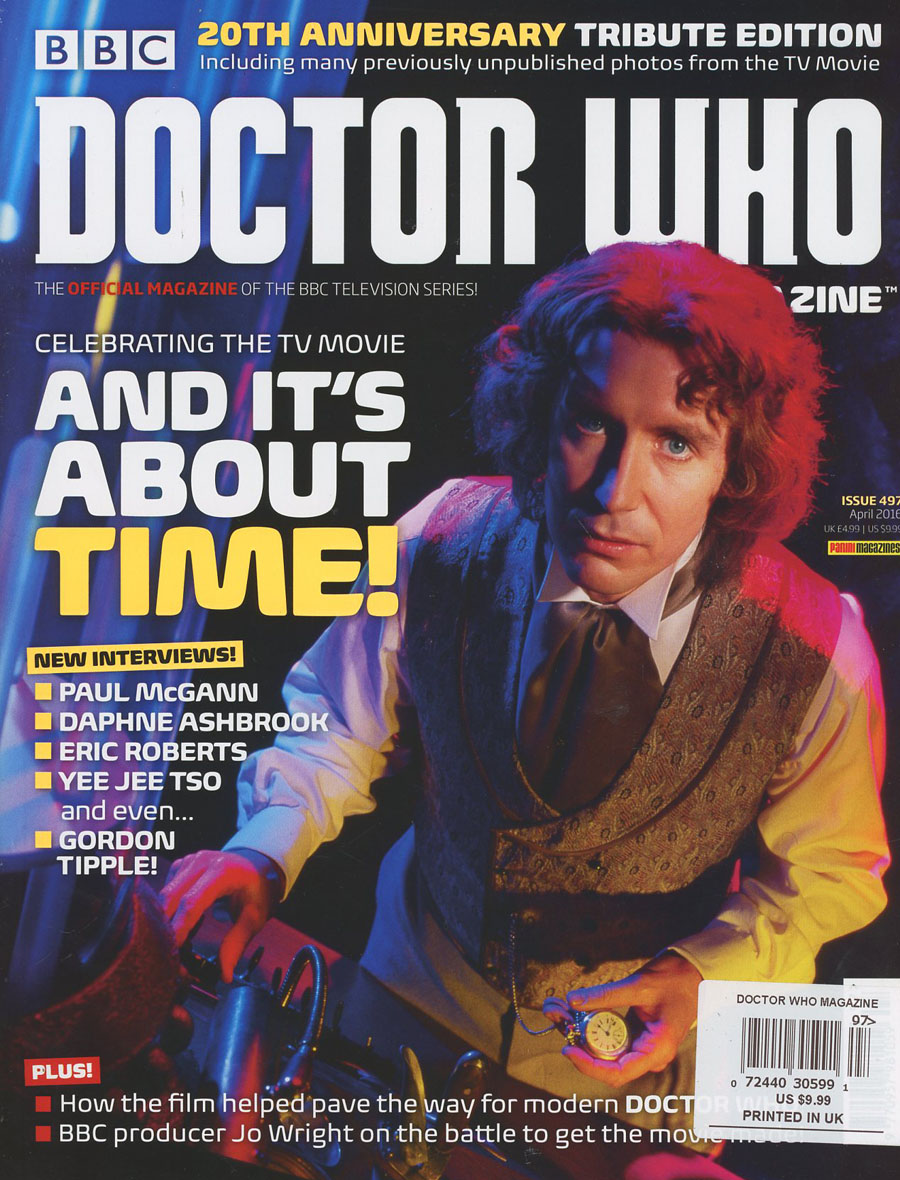 Doctor Who Magazine #497 2016