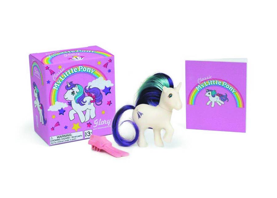 My Little Pony Glory & Illustrated Book Mini Figure Kit