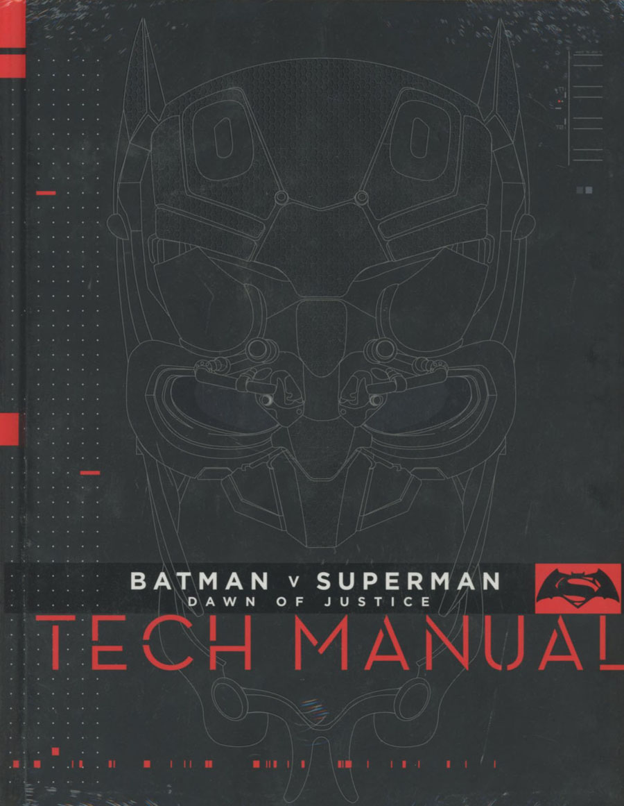 Batman v Superman Dawn Of Justice Tech Manual HC