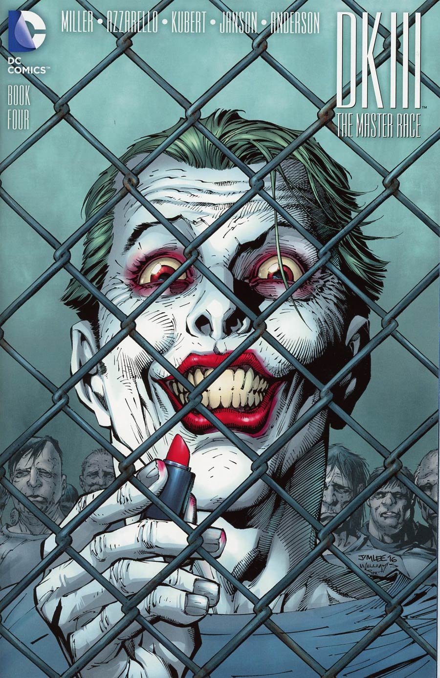 Dark Knight III The Master Race #4 Cover I Incentive Jim Lee Variant Cover