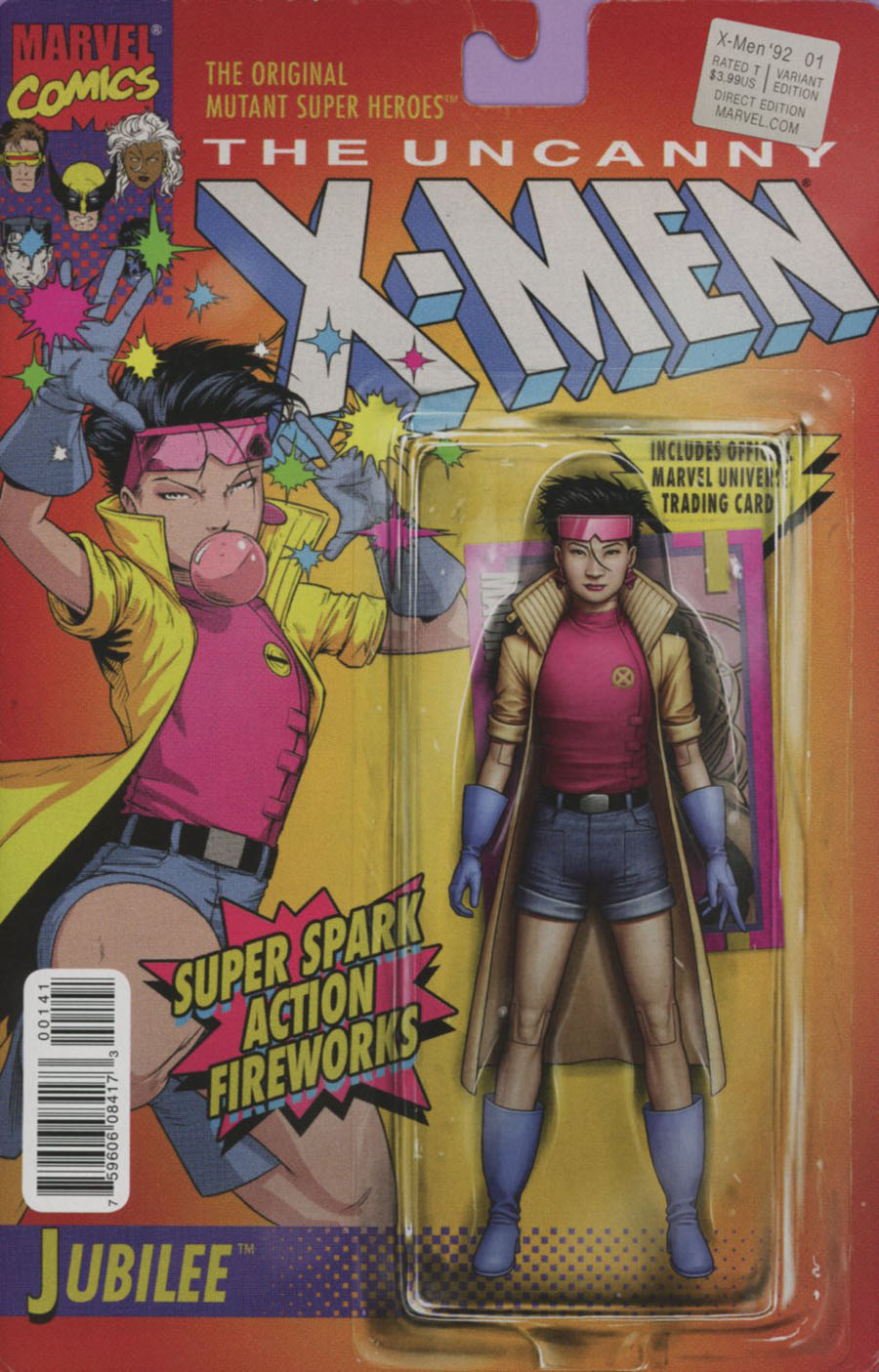 X-Men 92 Vol 2 #1 Cover C Variant John Tyler Christopher Action Figure Cover