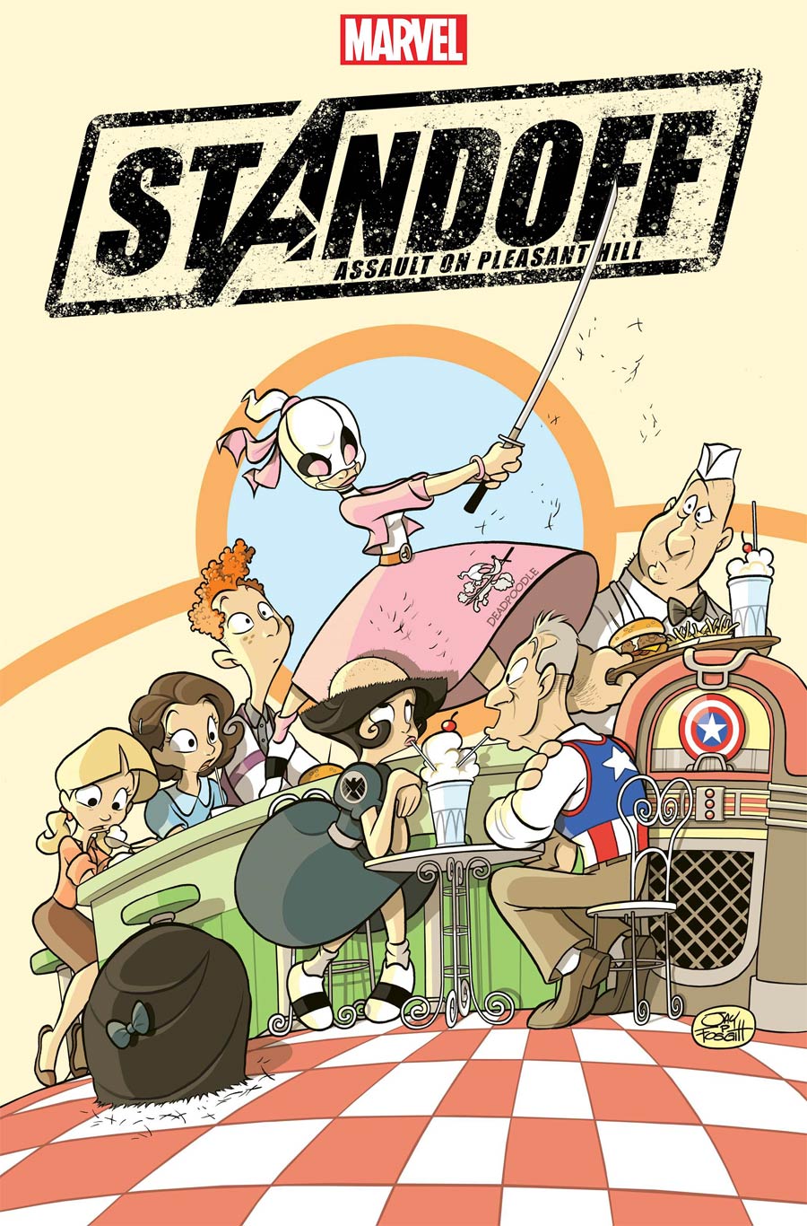 Avengers Standoff Assault On Pleasant Hill Alpha #1 Cover C Variant Jay Fosgitt Party Color Cover