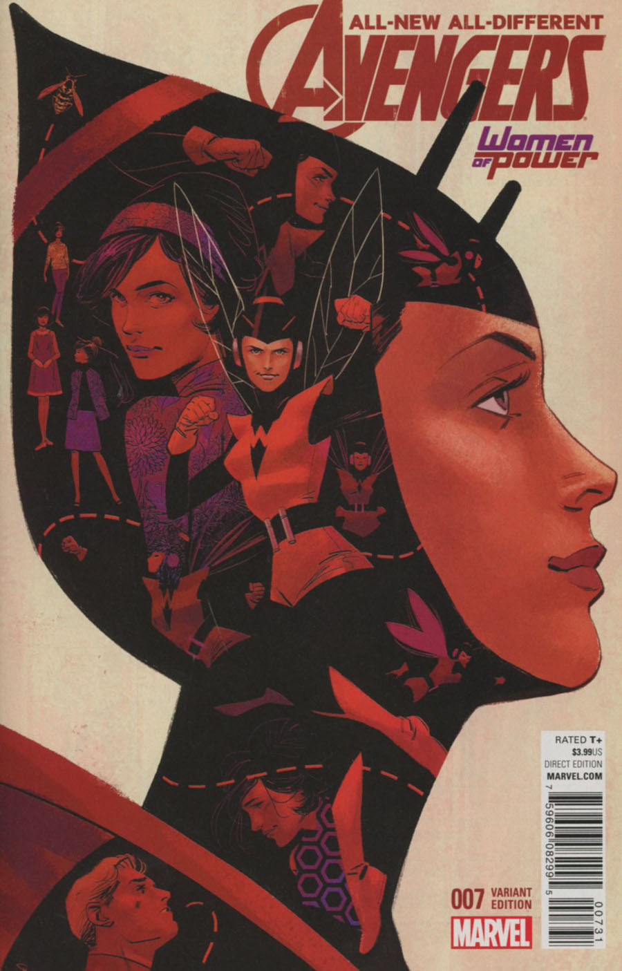 All-New All-Different Avengers #7 Cover B Variant Women Of Power Cover (Standoff Tie-In)