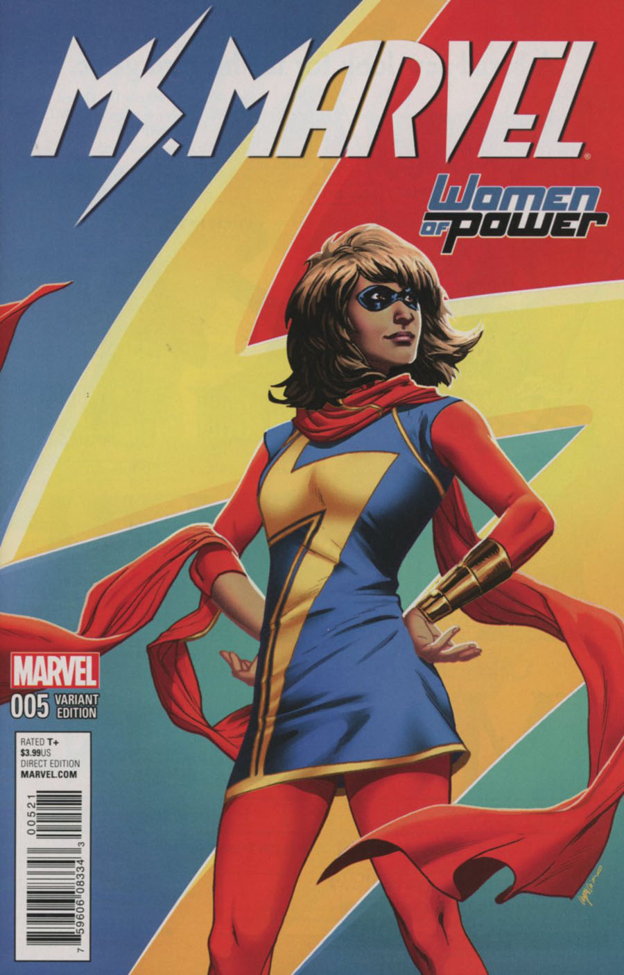 Ms Marvel Vol 4 #5 Cover B Variant Emanuela Lupacchino Women Of Power Cover