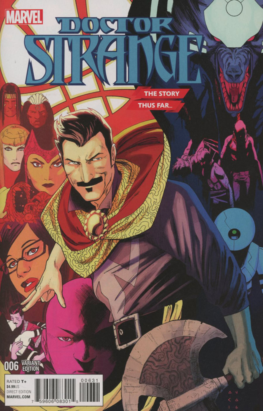 Doctor Strange Vol 4 #6 Cover B Variant Story Thus Far Cover