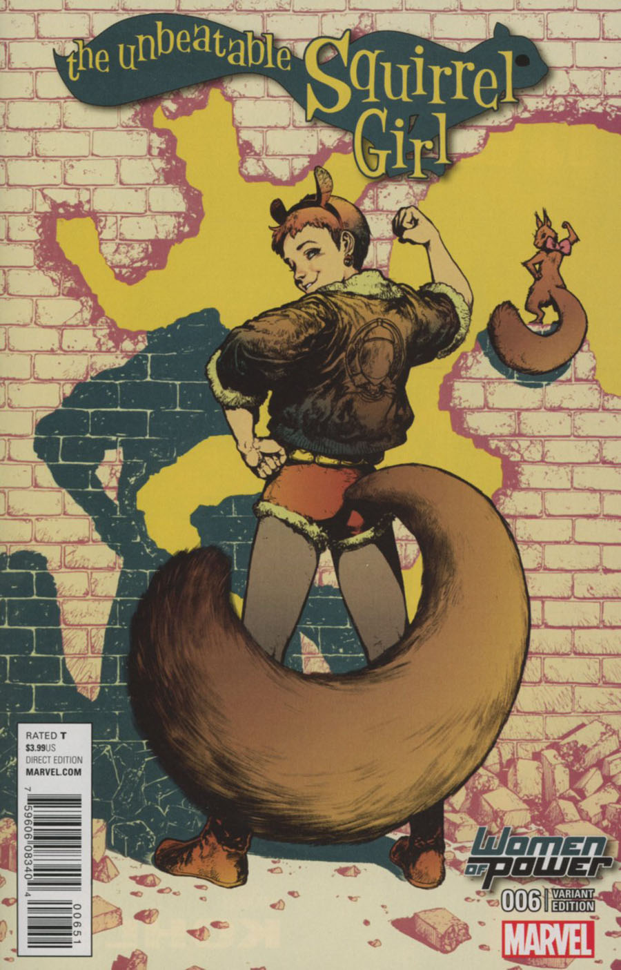 Unbeatable Squirrel Girl Vol 2 #6 Cover B Variant Women Of Power Cover (Animal House Part 1)