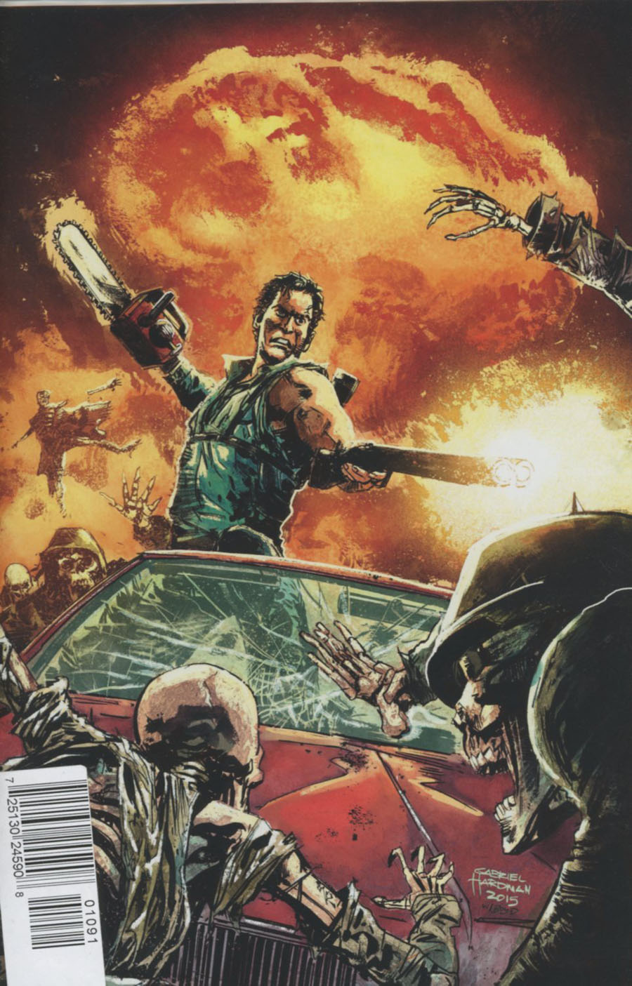 Army Of Darkness Furious Road #1 Cover I Rare Gabriel Hardman Virgin Cover