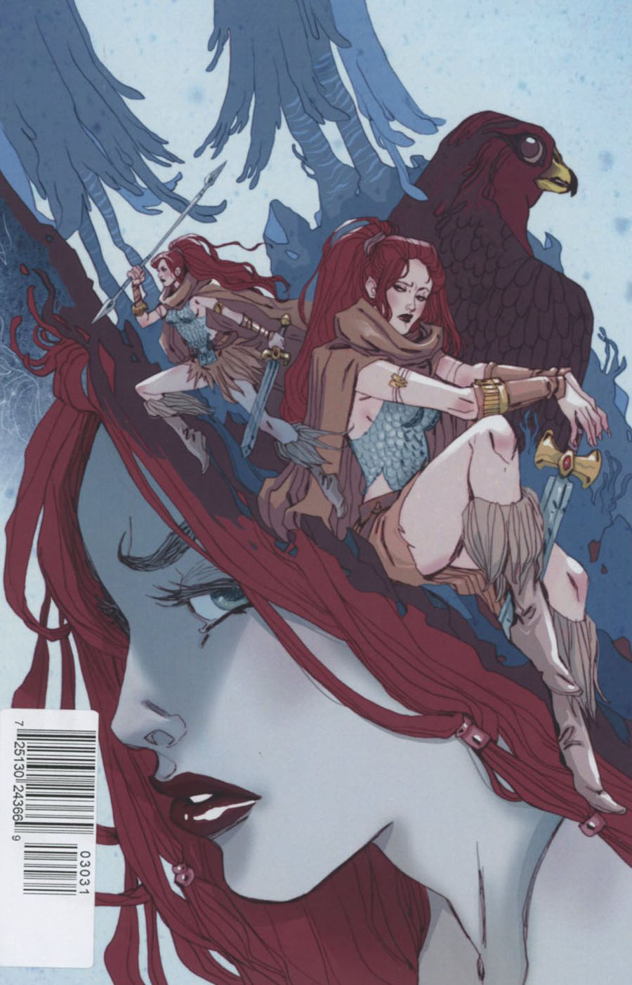 Red Sonja Vol 6 #3 Cover C Rare Marguerite Sauvage Virgin Cover