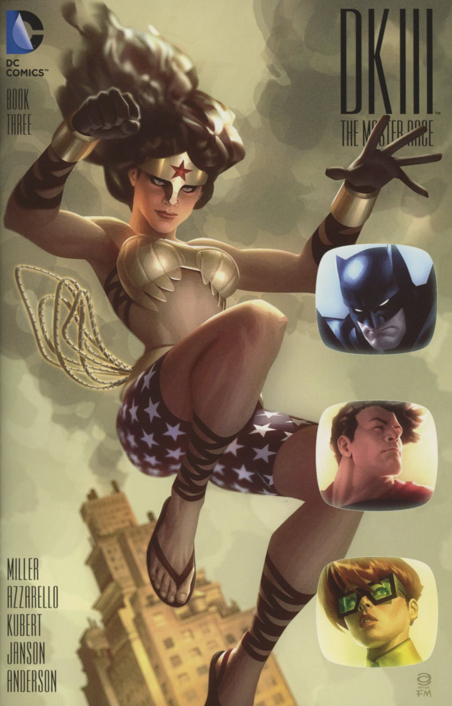 Dark Knight III The Master Race #3 Cover D Midtown Exclusive Alex Garner Variant Cover