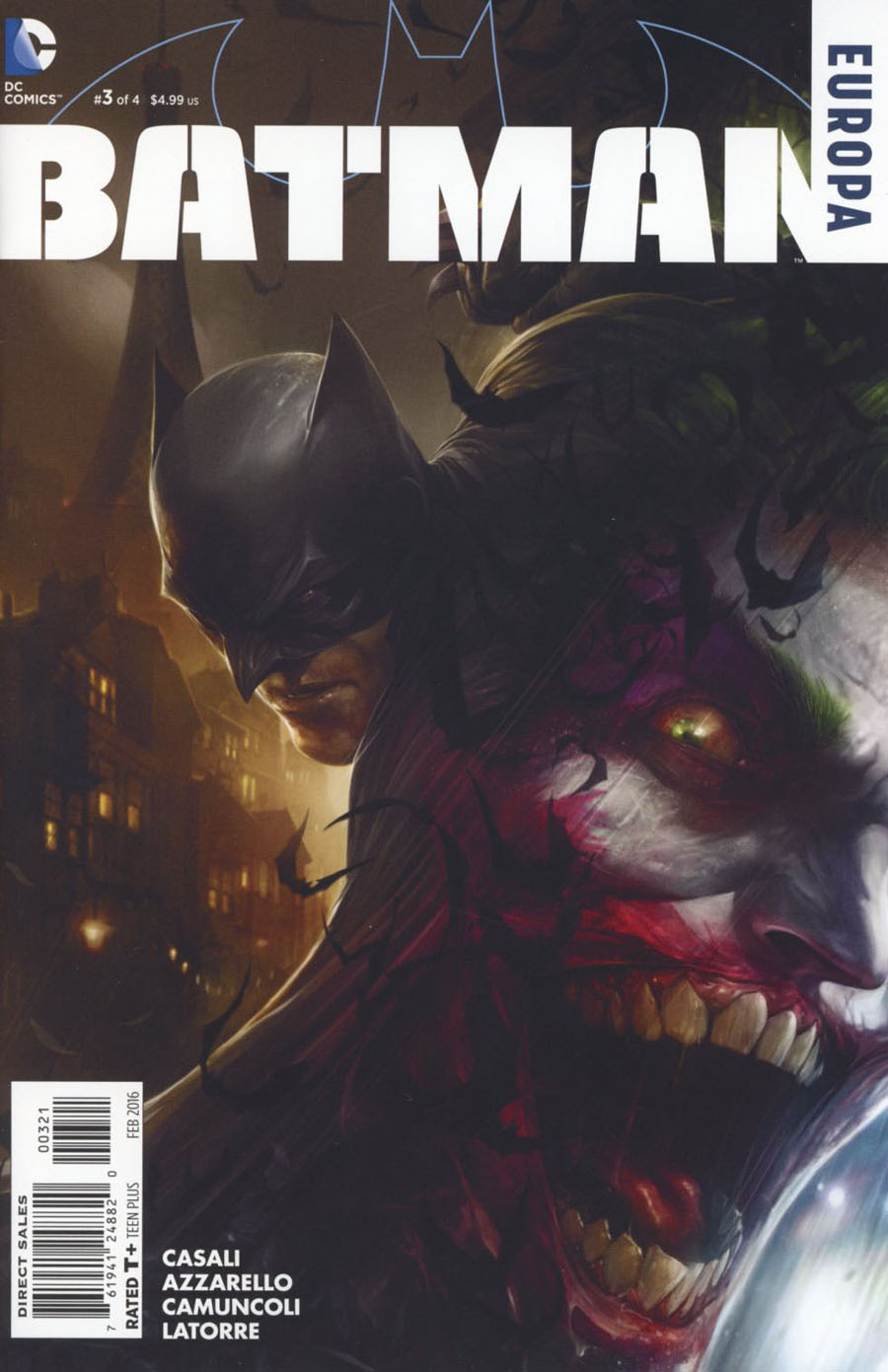 Batman Europa #3 Cover B Incentive Francesco Mattina Variant Cover