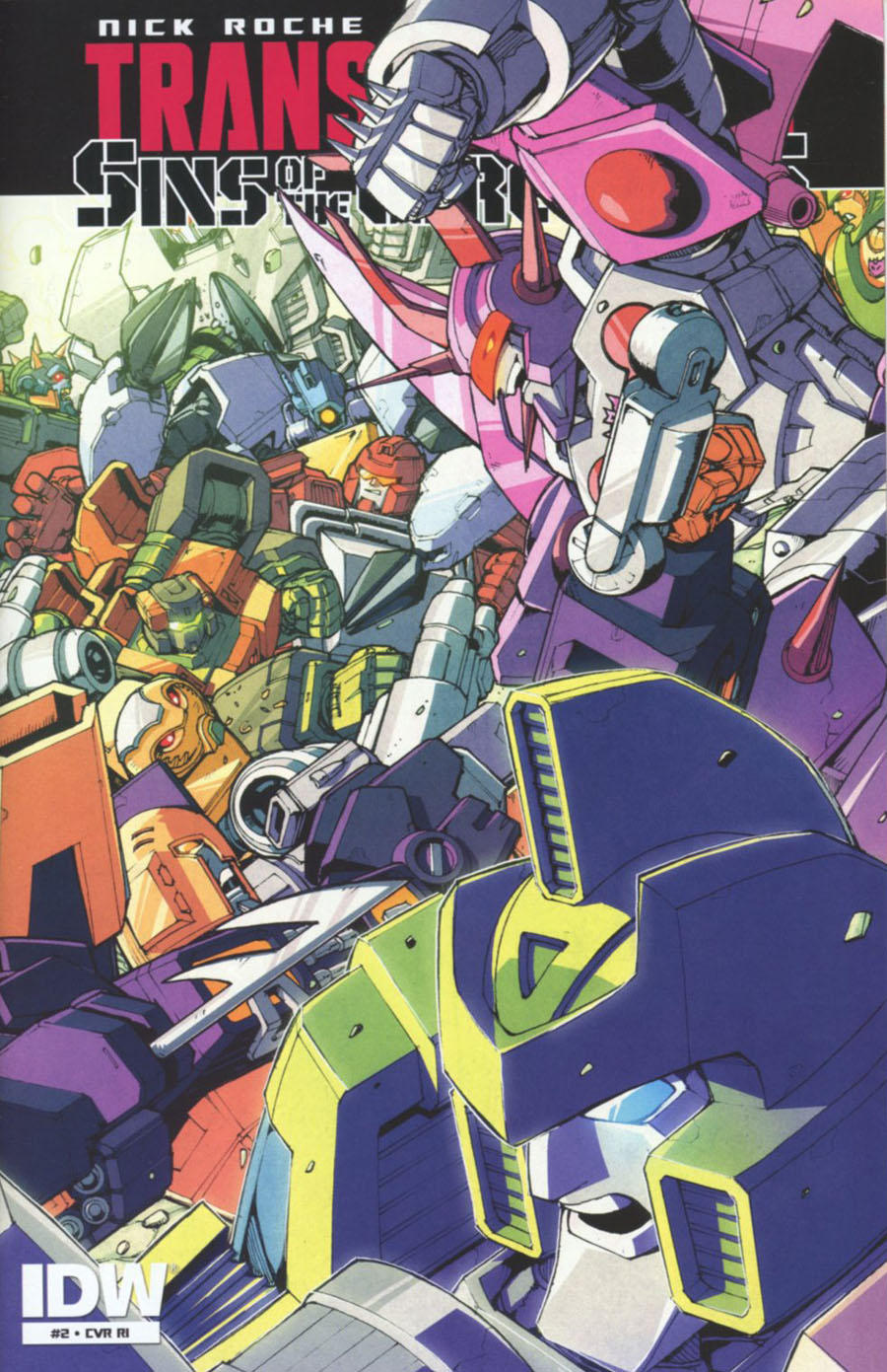 Transformers Sins Of The Wreckers #2 Cover C Incentive Andrew Griffith Variant Cover