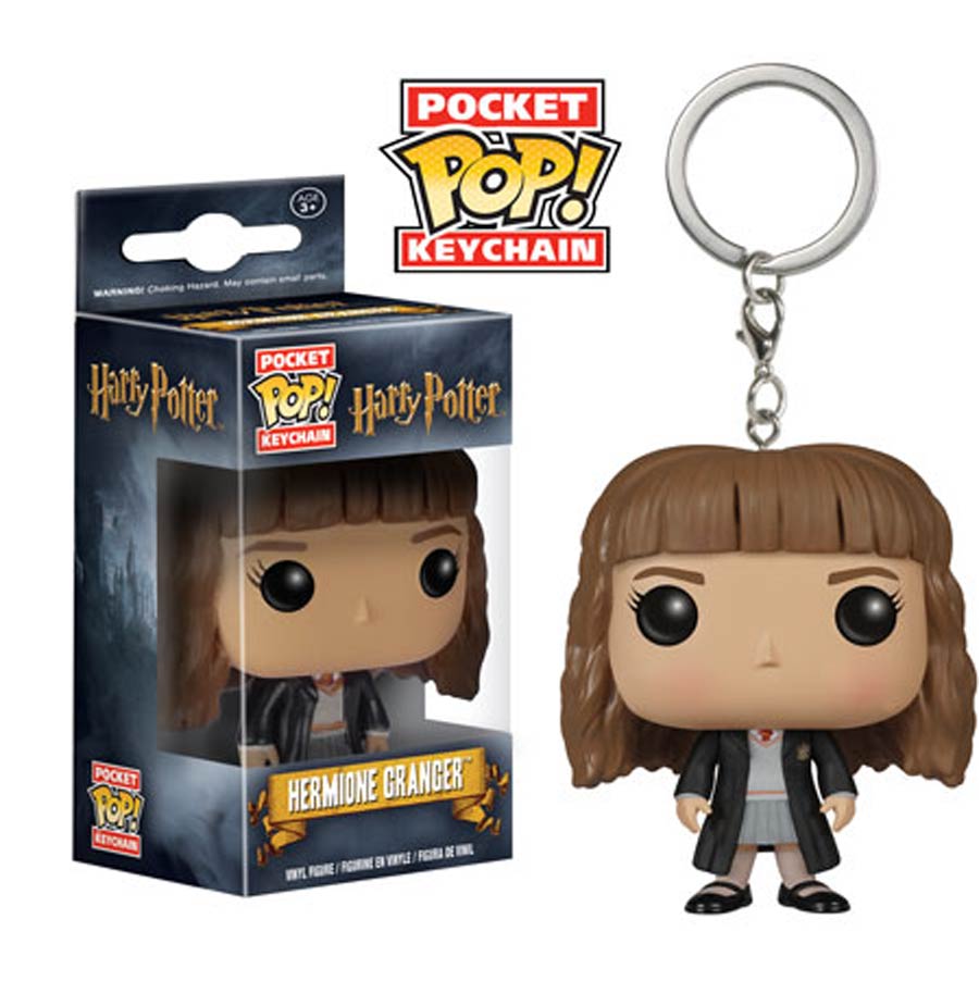 POP Harry Potter Hermione Granger Vinyl Figure Pocket Keychain