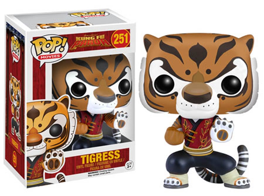 POP Movies 251 Kung Fu Panda Tigress Vinyl Figure